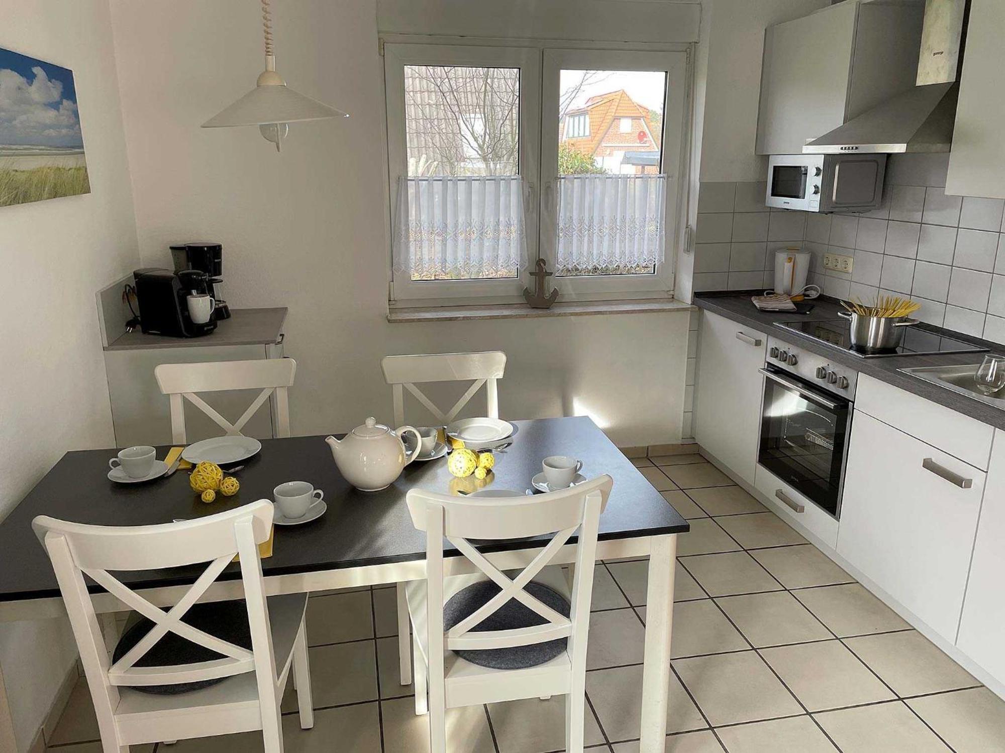 Ferienwohnung Haus "An Der Kurpromenade" Harlesiel Exterior foto